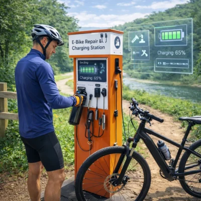 Ebike Charging & Repair Station